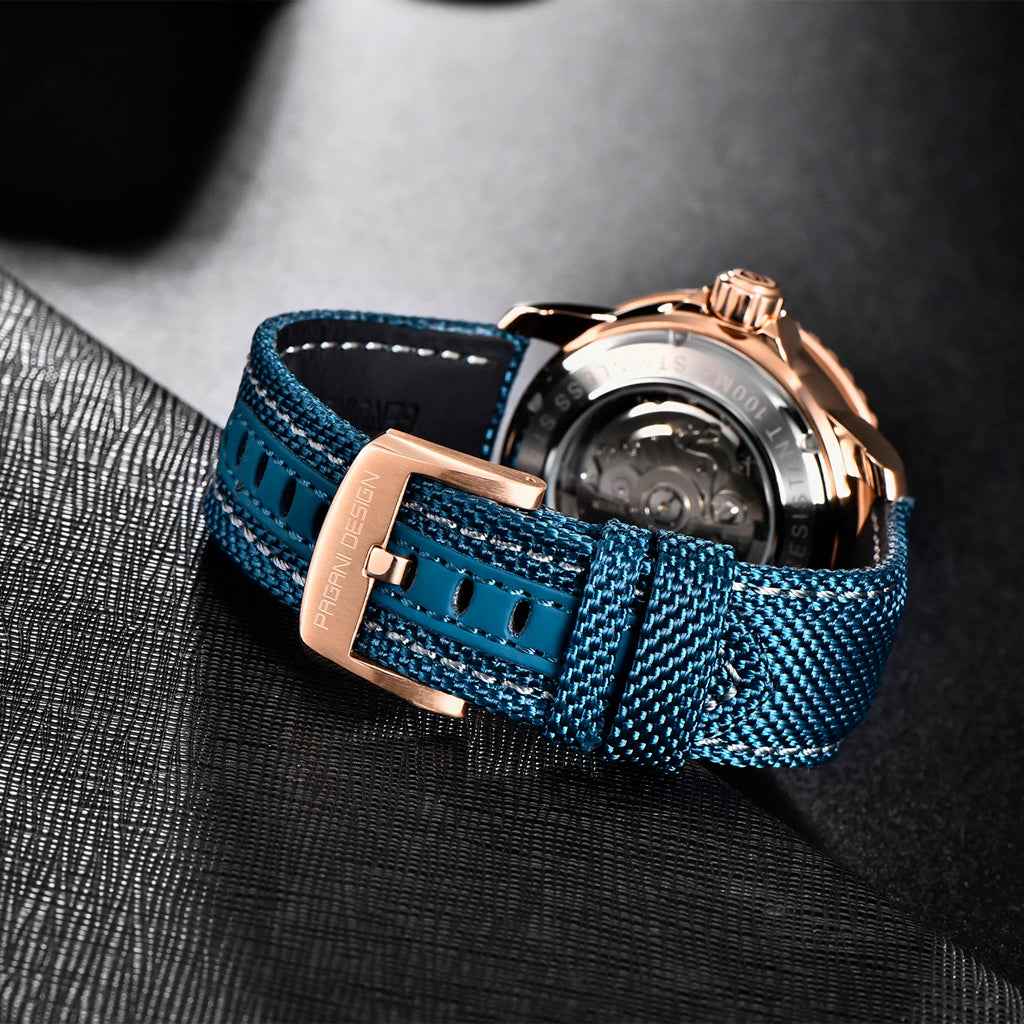 Pagani Design Atlantis Blue Rose Watch