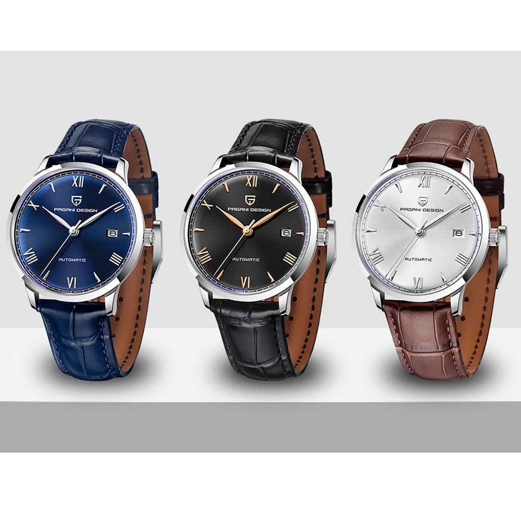 Pagani Design Caen Silver Watch