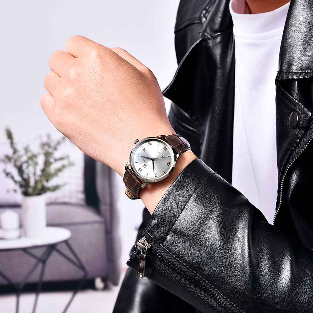 Pagani Design Caen Silver Watch
