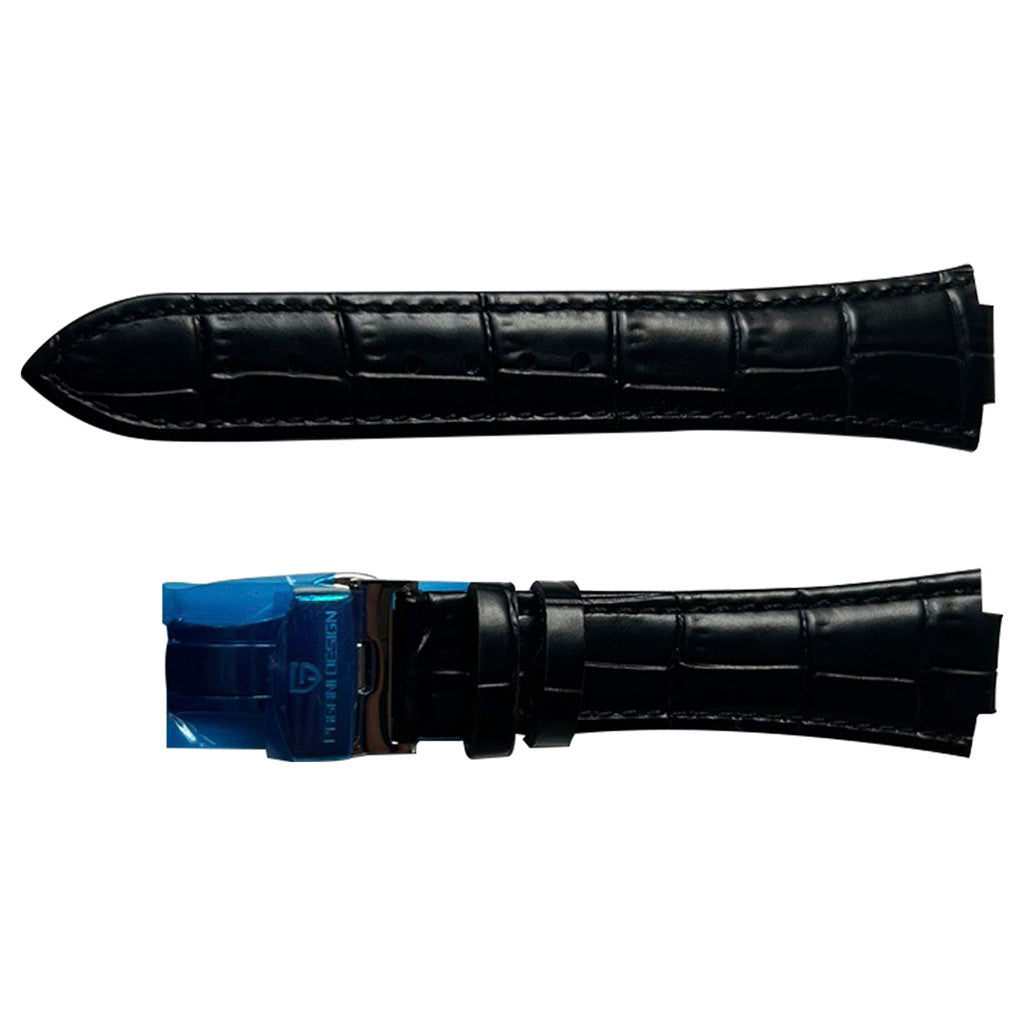 Pagani Design Authentic Leather Watch Band - 26mm x 230mm