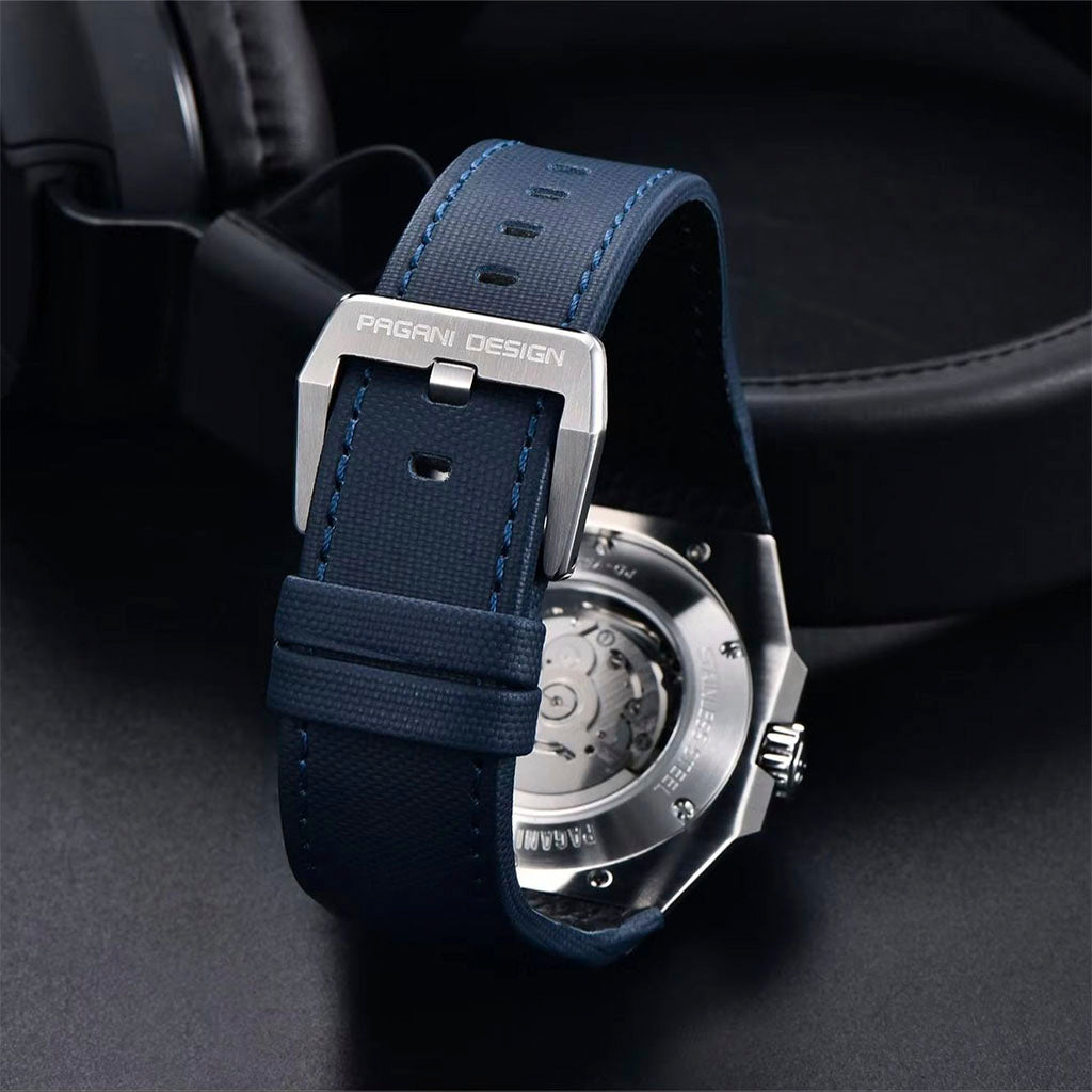 Pagani Design Blue Armored Watch