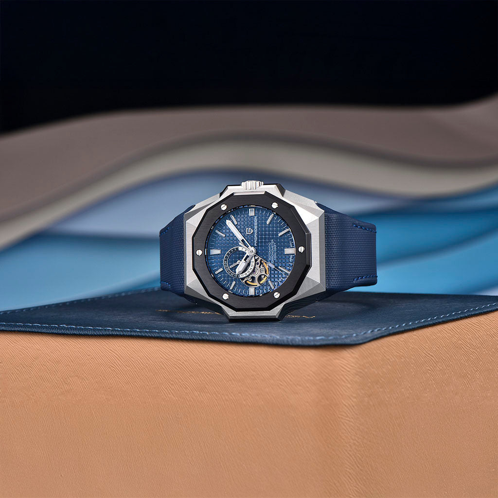 Pagani Design Dark Blue Armored Watch