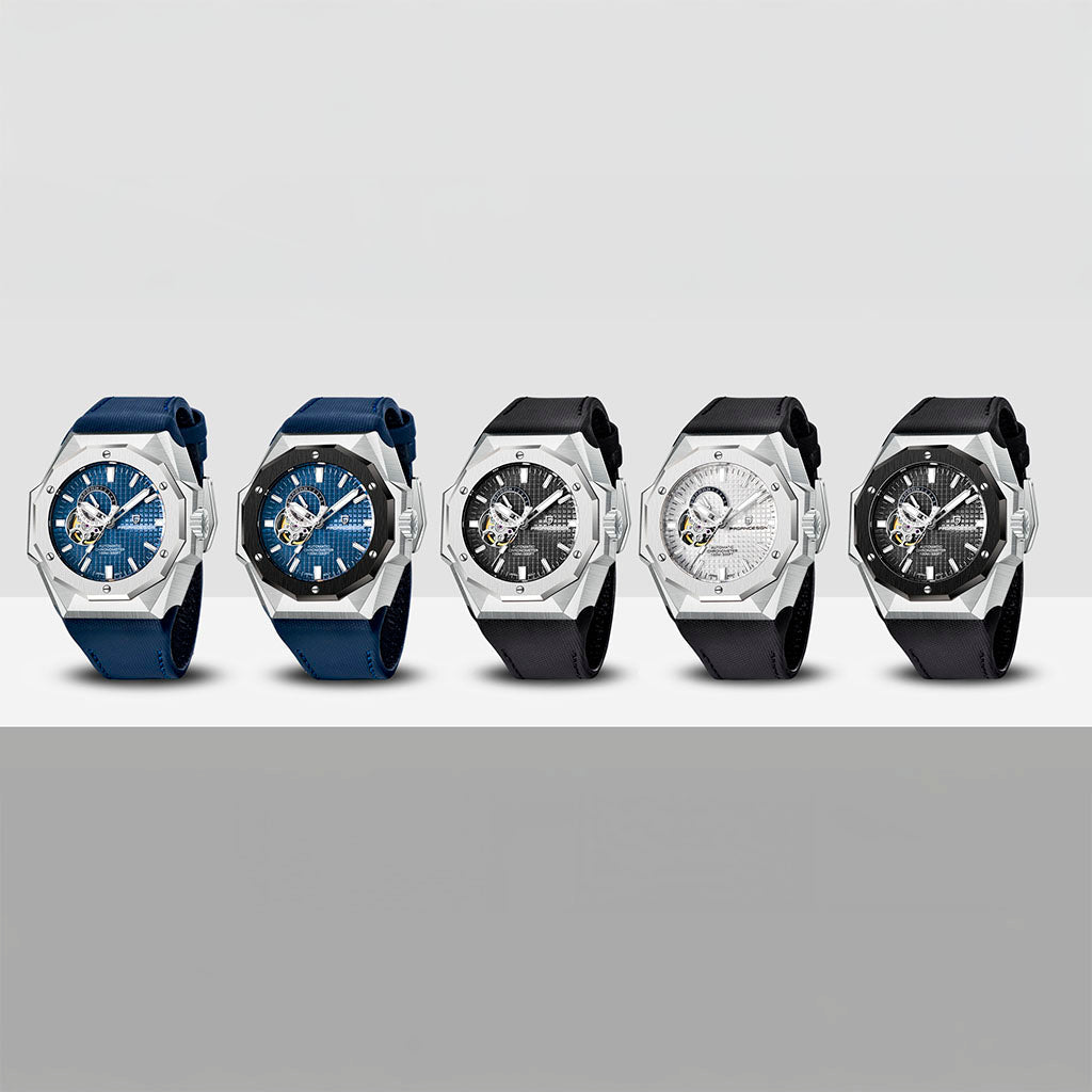 Pagani Design Blue Armored Watch