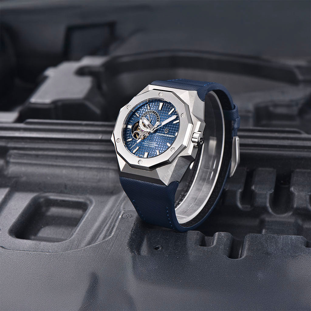 Pagani Design Blue Armored Watch
