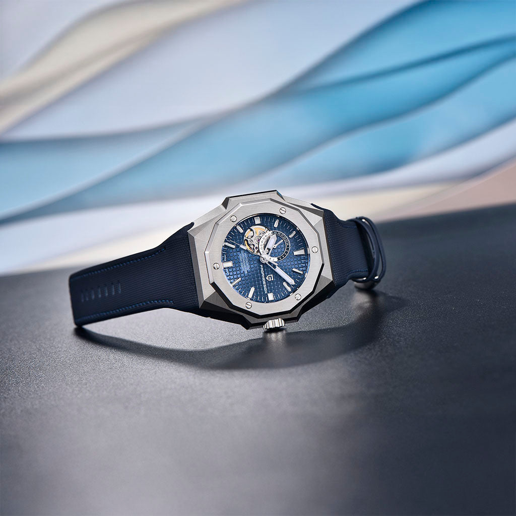 Pagani Design Blue Armored Watch