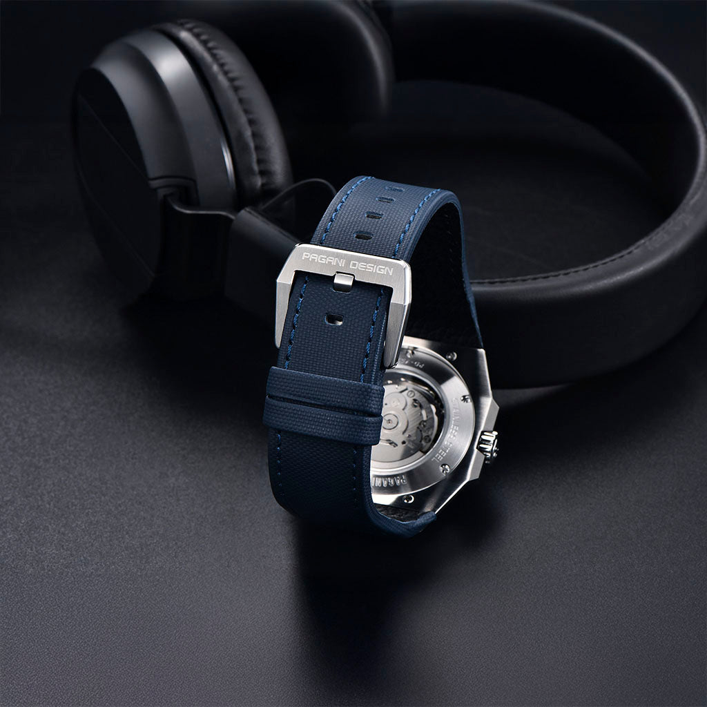 Pagani Design Blue Armored Watch