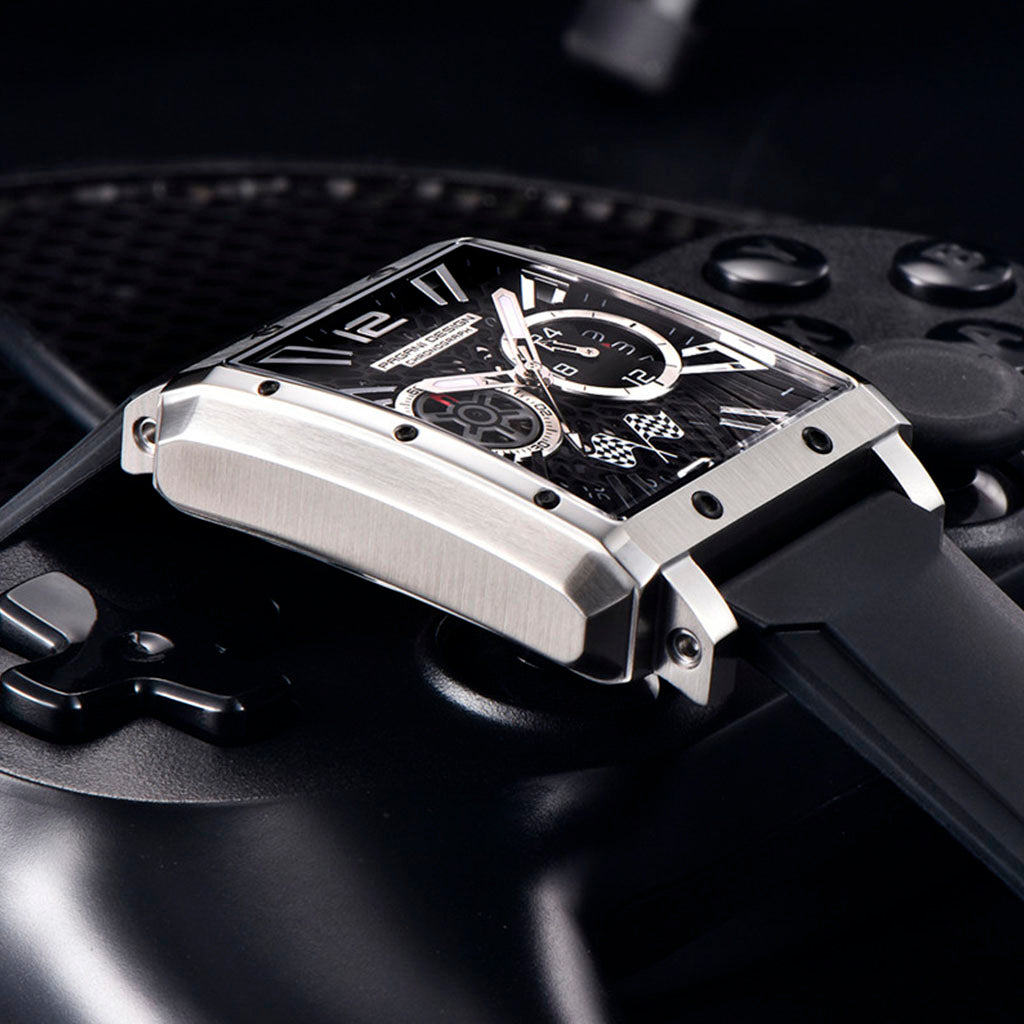 Pagani Design Monaco Silver and Black Watch