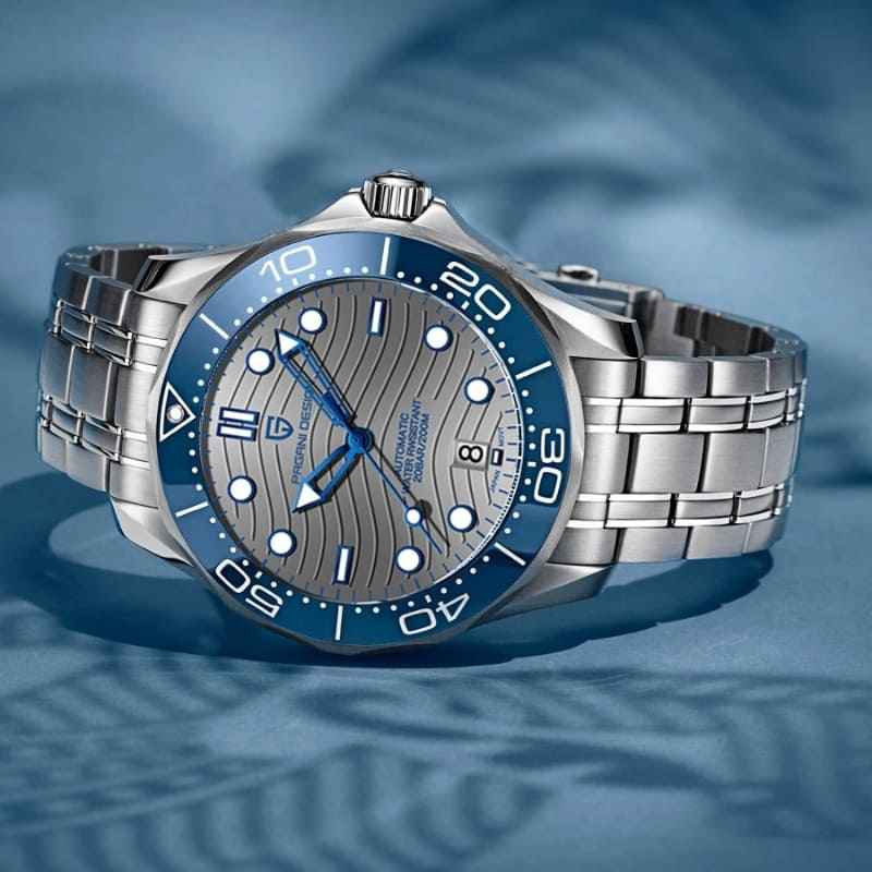 Pagani Design Veracius Blue Steel Watch Bracelet