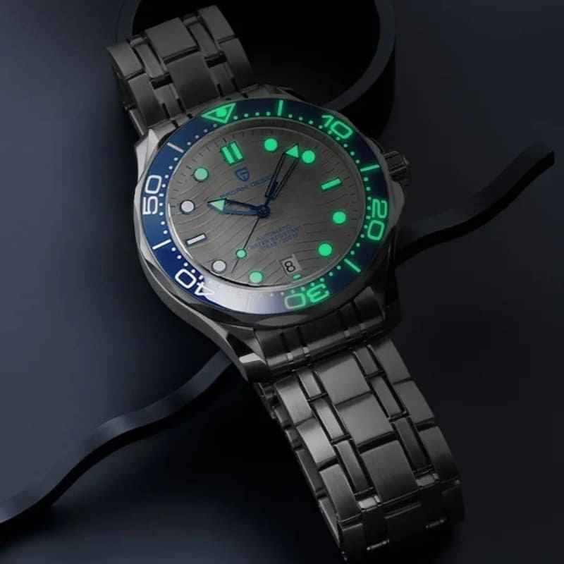 Pagani Design Veracius Blue Steel Watch Bracelet