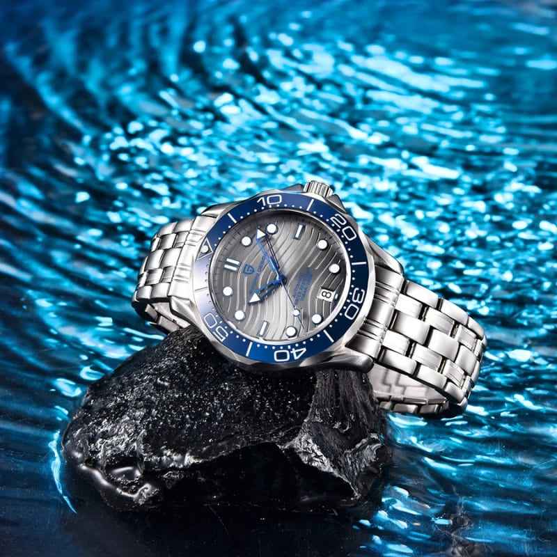 Pagani Design Veracius Blue Steel Watch Bracelet