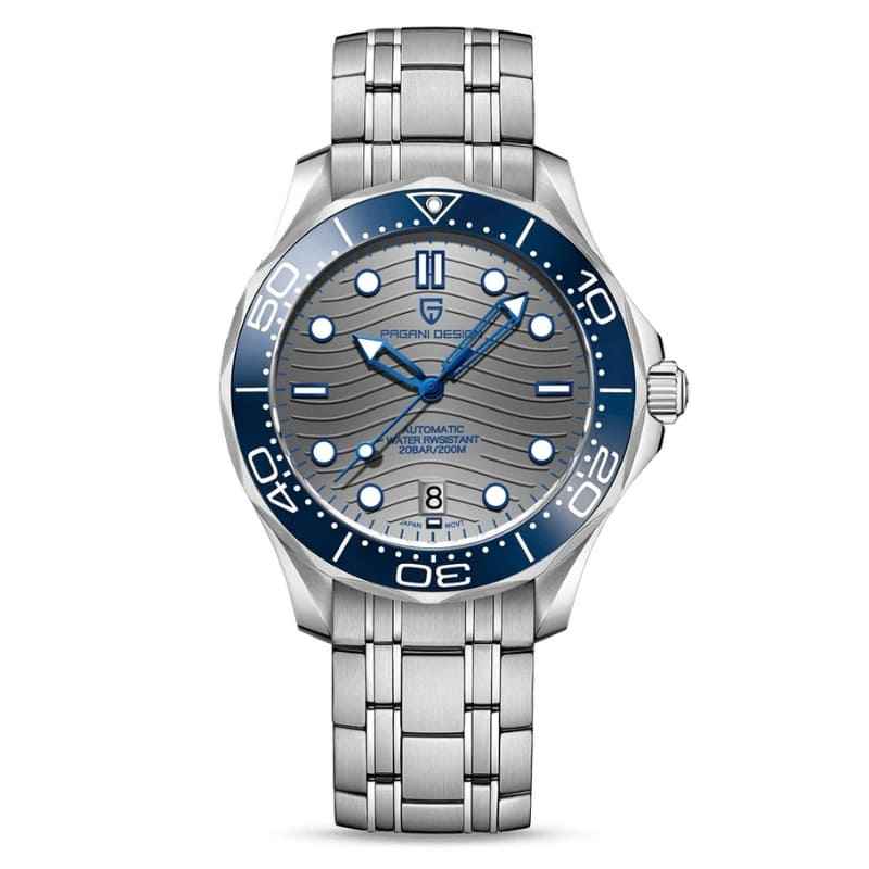 Pagani Design Veracius Blue Steel Watch Bracelet