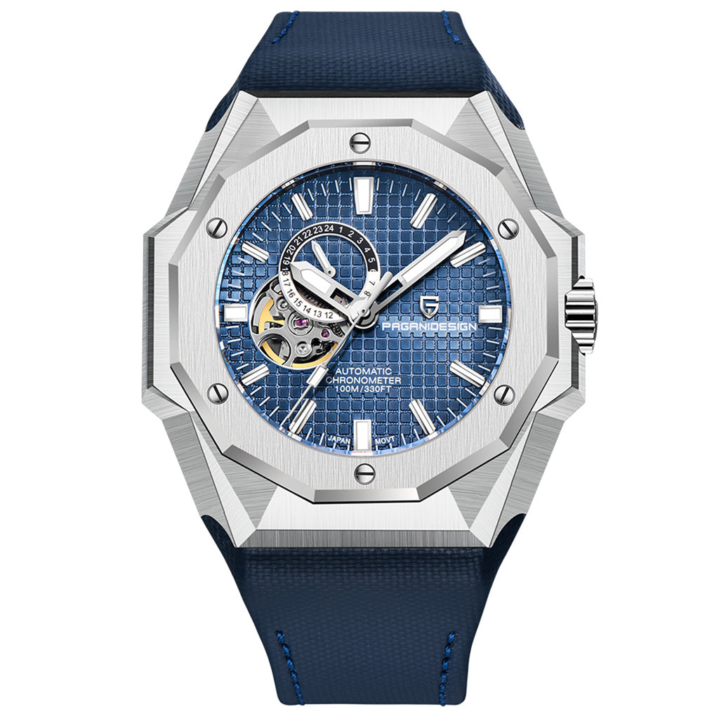 Pagani Design Blue Armored Watch