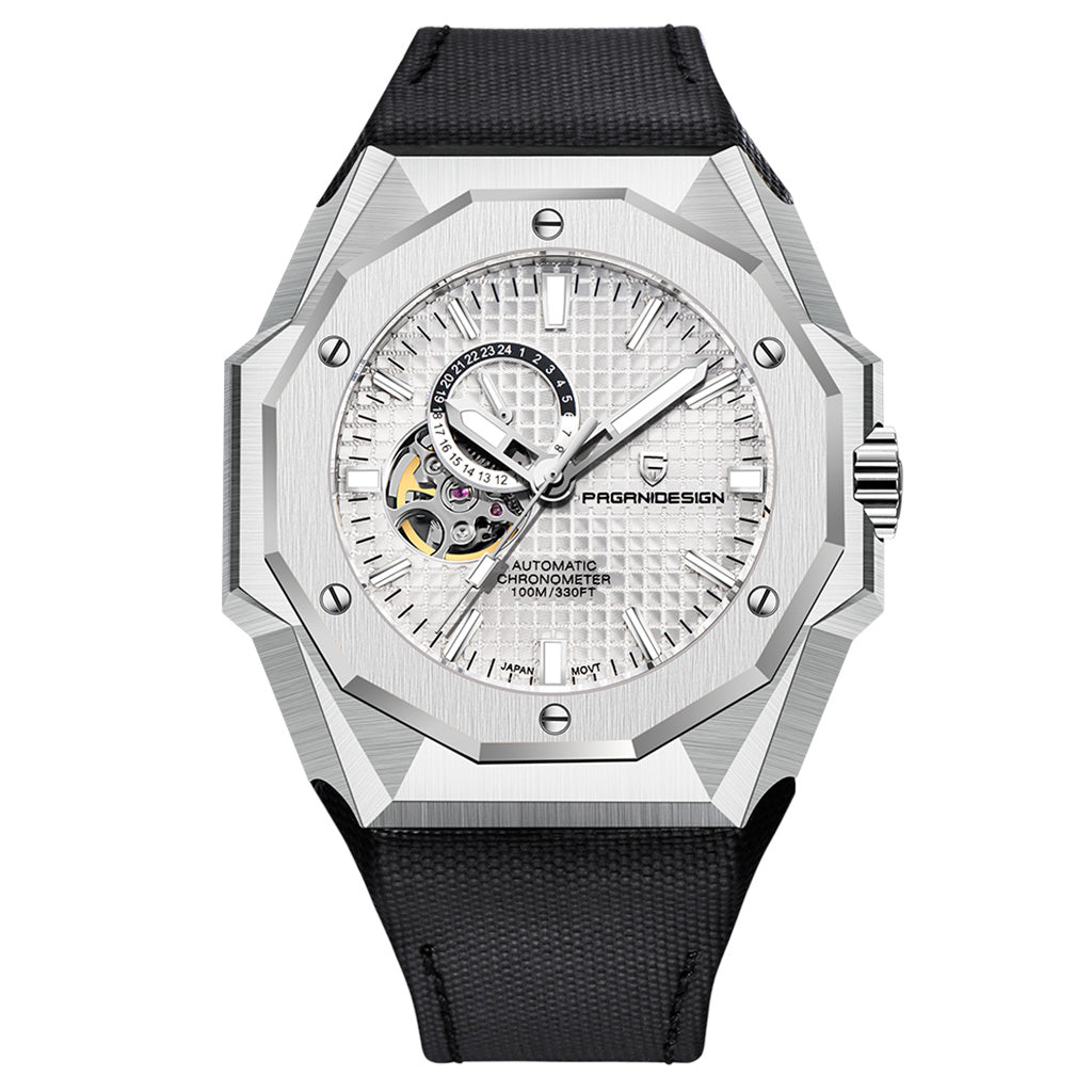 Pagani Design White Armored Watch
