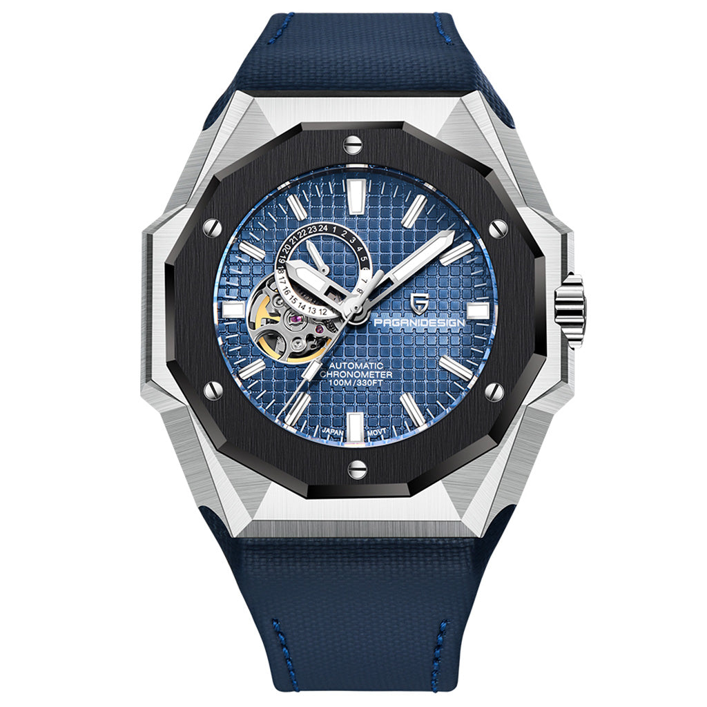 Pagani Design Dark Blue Armored Watch