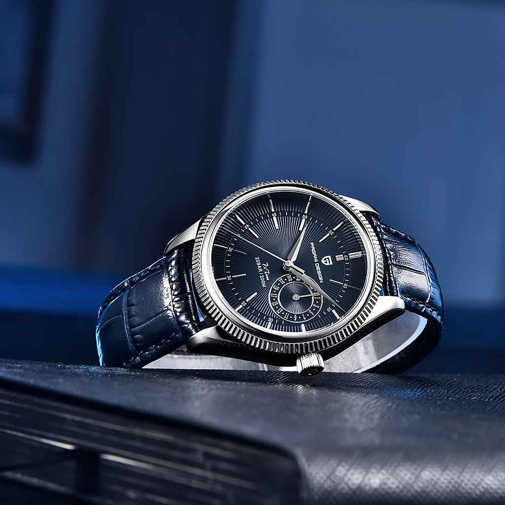 Pagani Design Luzzago Blue and Silver Watch