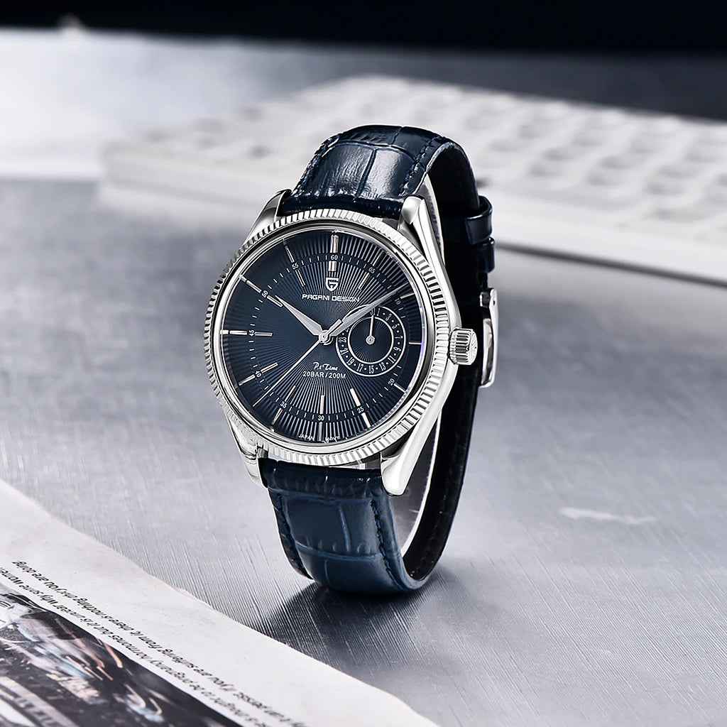 Pagani Design Luzzago Blue and Silver Watch