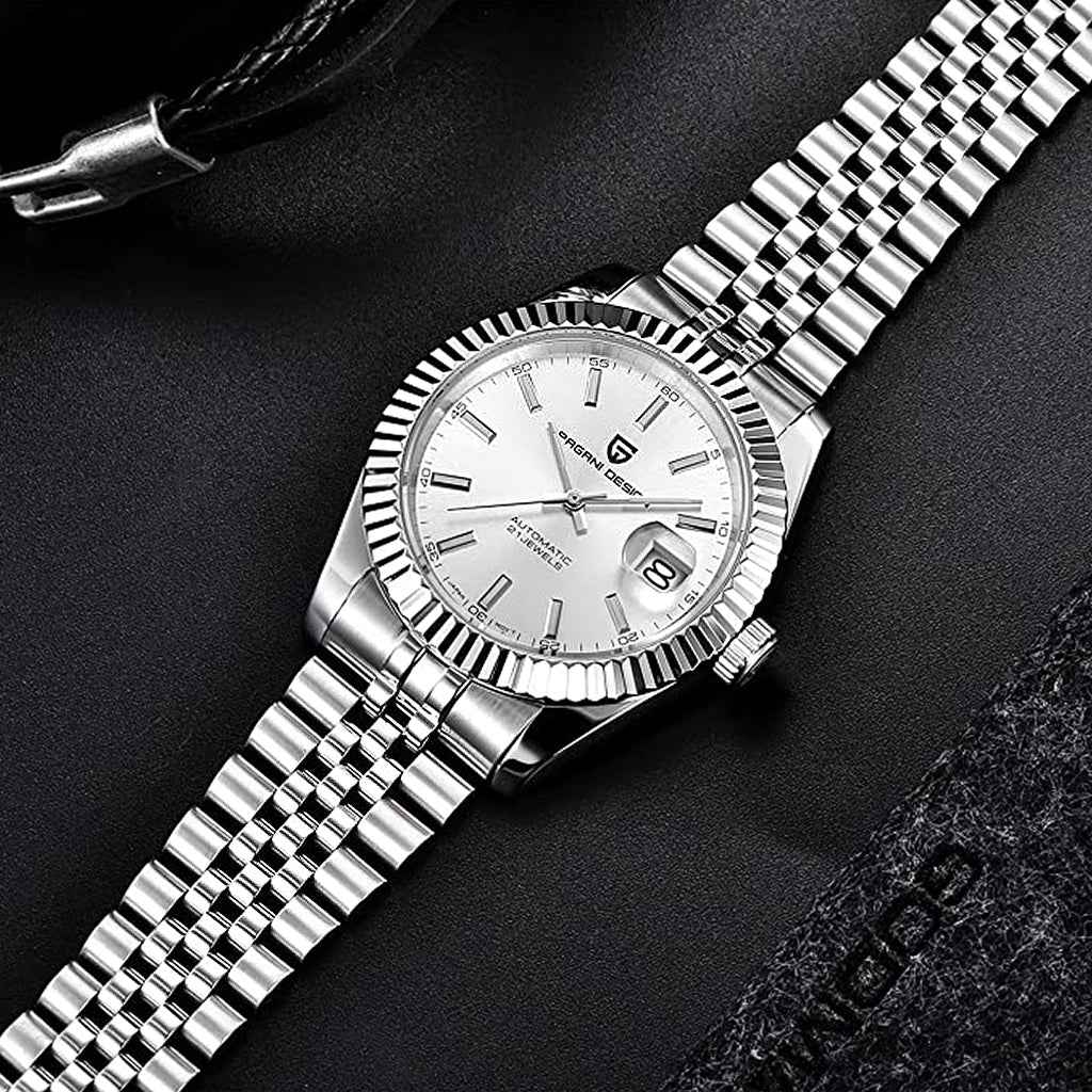Pagani Design Giovanni Silver Watch