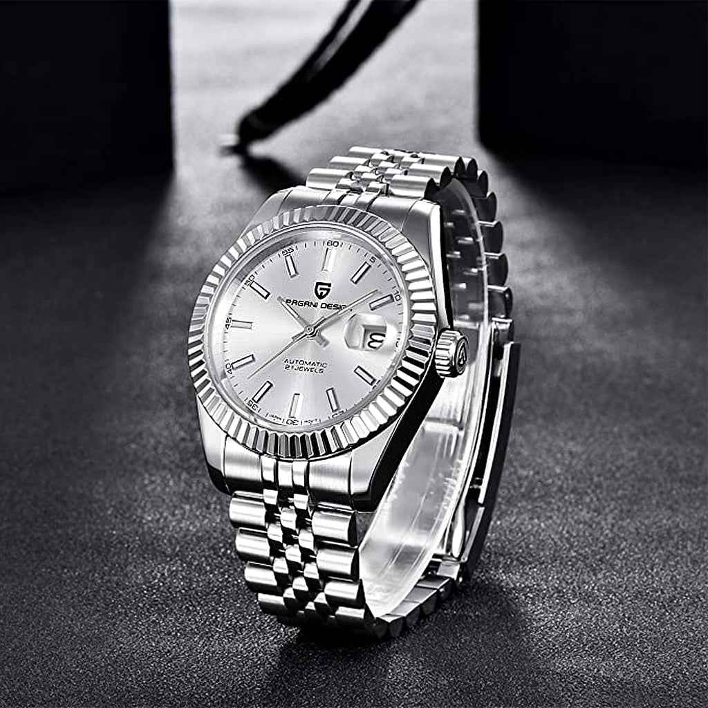 Pagani Design Giovanni Silver Watch