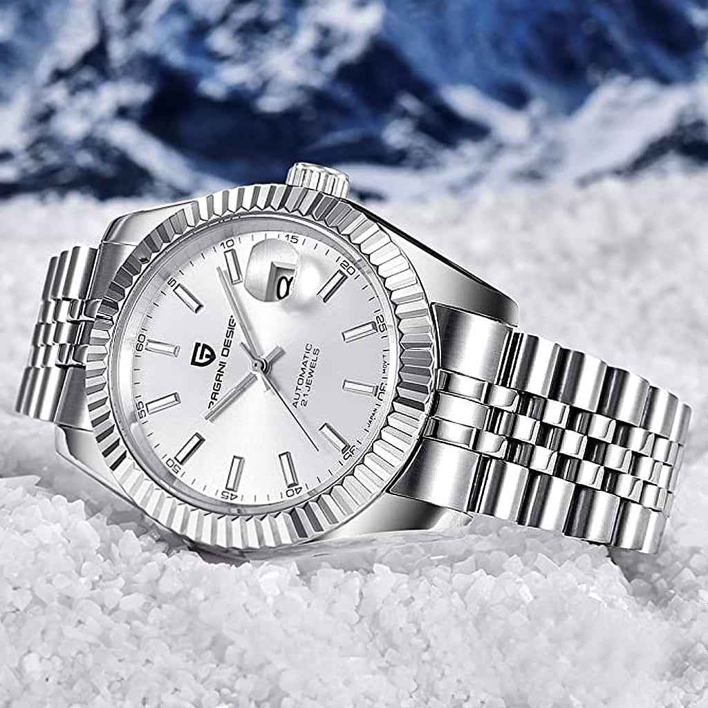 Pagani Design Giovanni Silver Watch