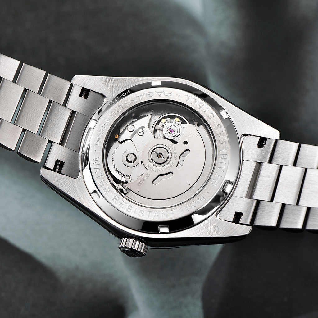 Pagani Design London Silver and Purple Watch