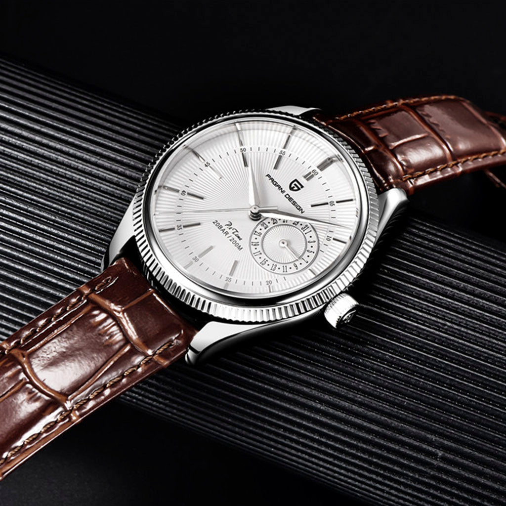 Pagani Design Luzzago Brown and Silver Watch
