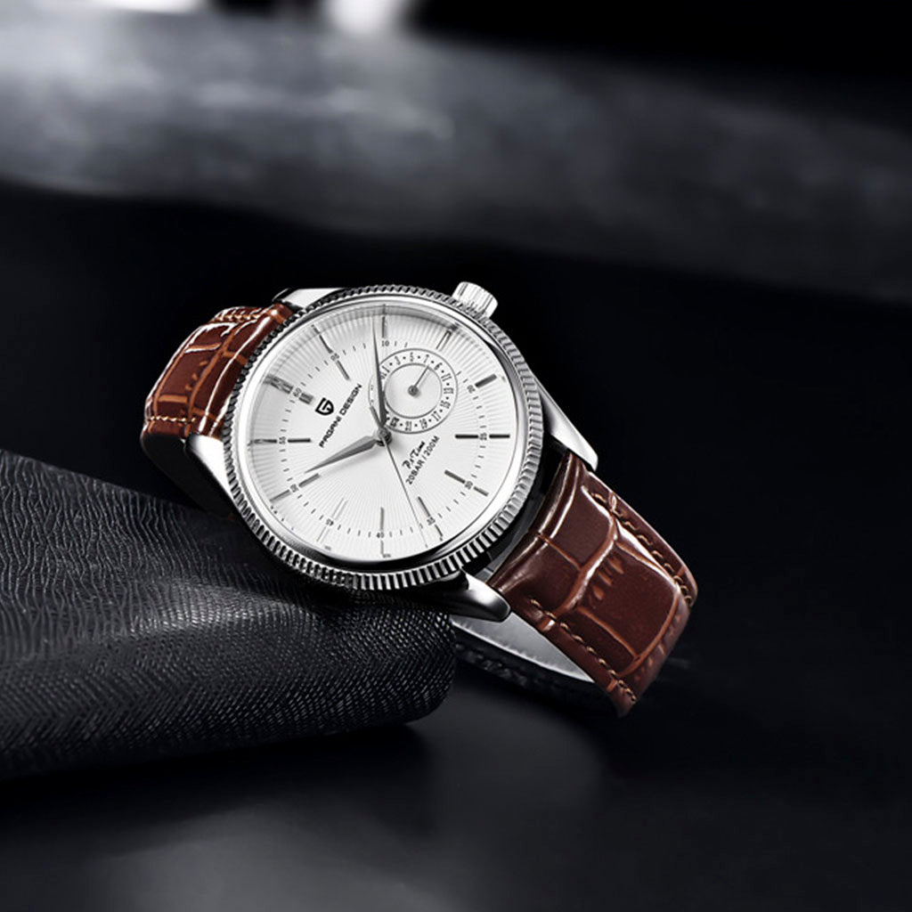 Pagani Design Luzzago Brown and Silver Watch