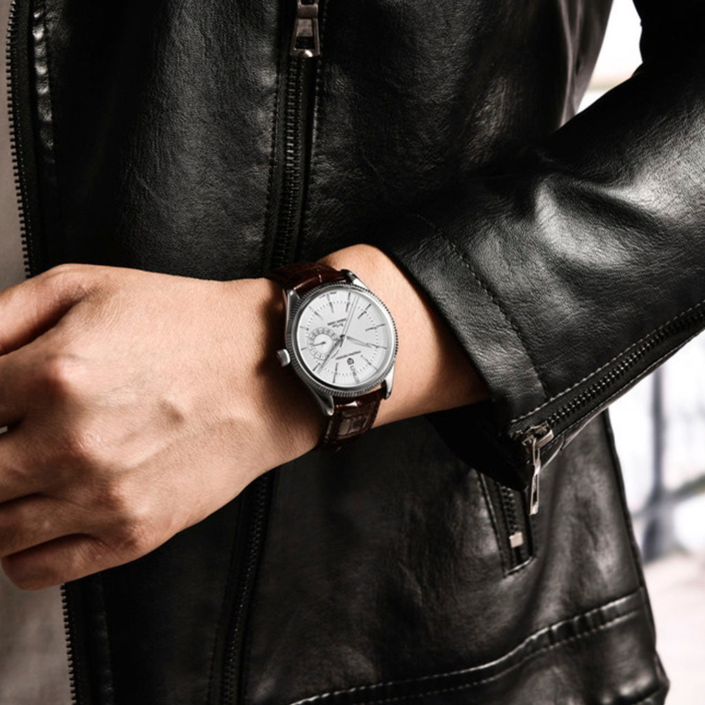 Pagani Design Luzzago Brown and Silver Watch
