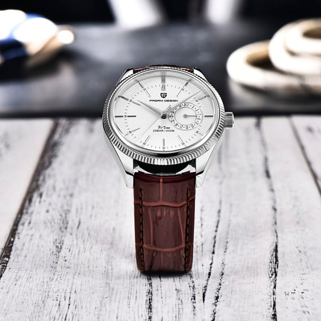 Pagani Design Luzzago Brown and Silver Watch