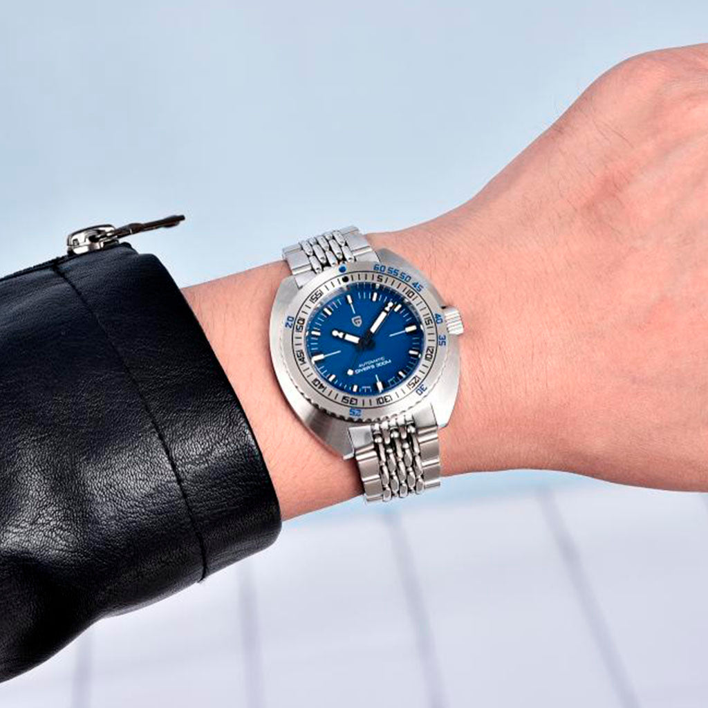 Pagani Design Blue Turtle Watch
