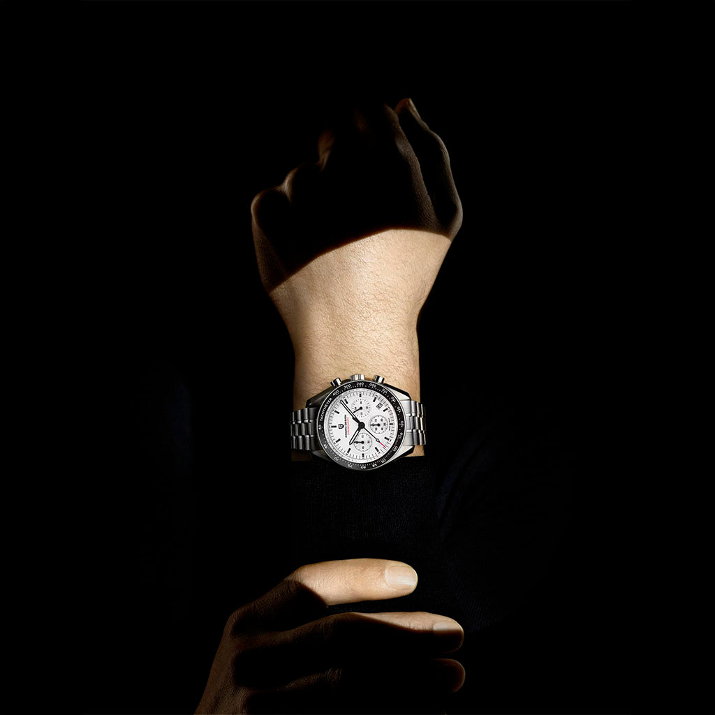 Pagani Design Lorenzo Black & White Timepiece