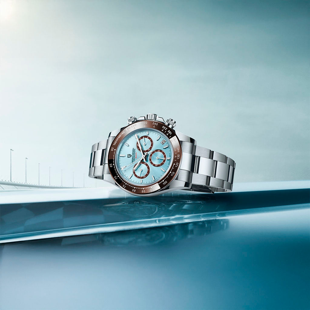 Pagani Design Veraci Brown & Blue Watch