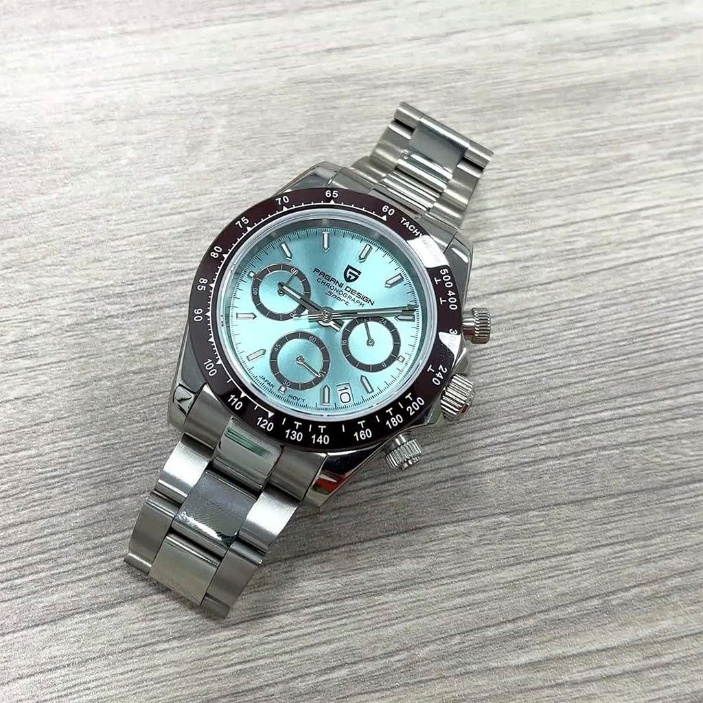Pagani Design Veraci Brown & Blue Watch