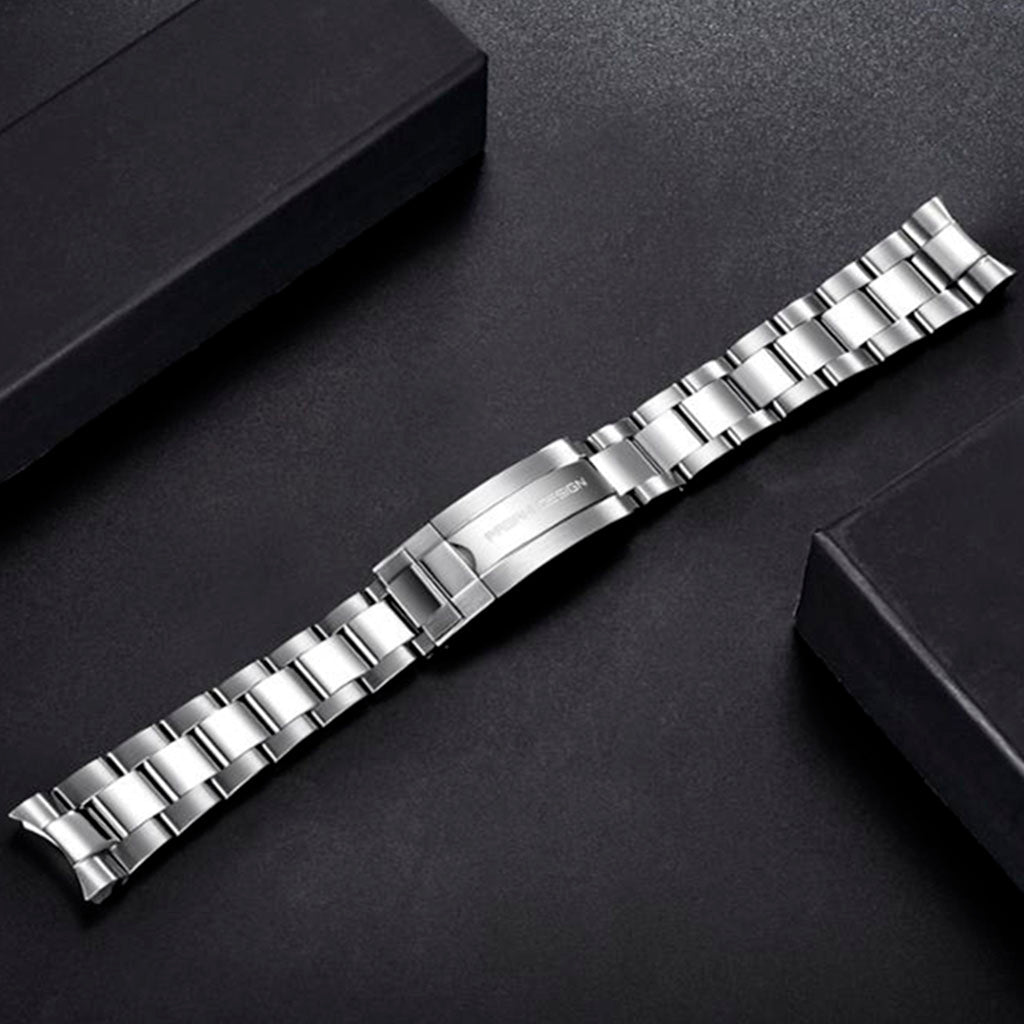 Pagani Design 20mm x 220mm Stainless Steel 316L Watch Strap