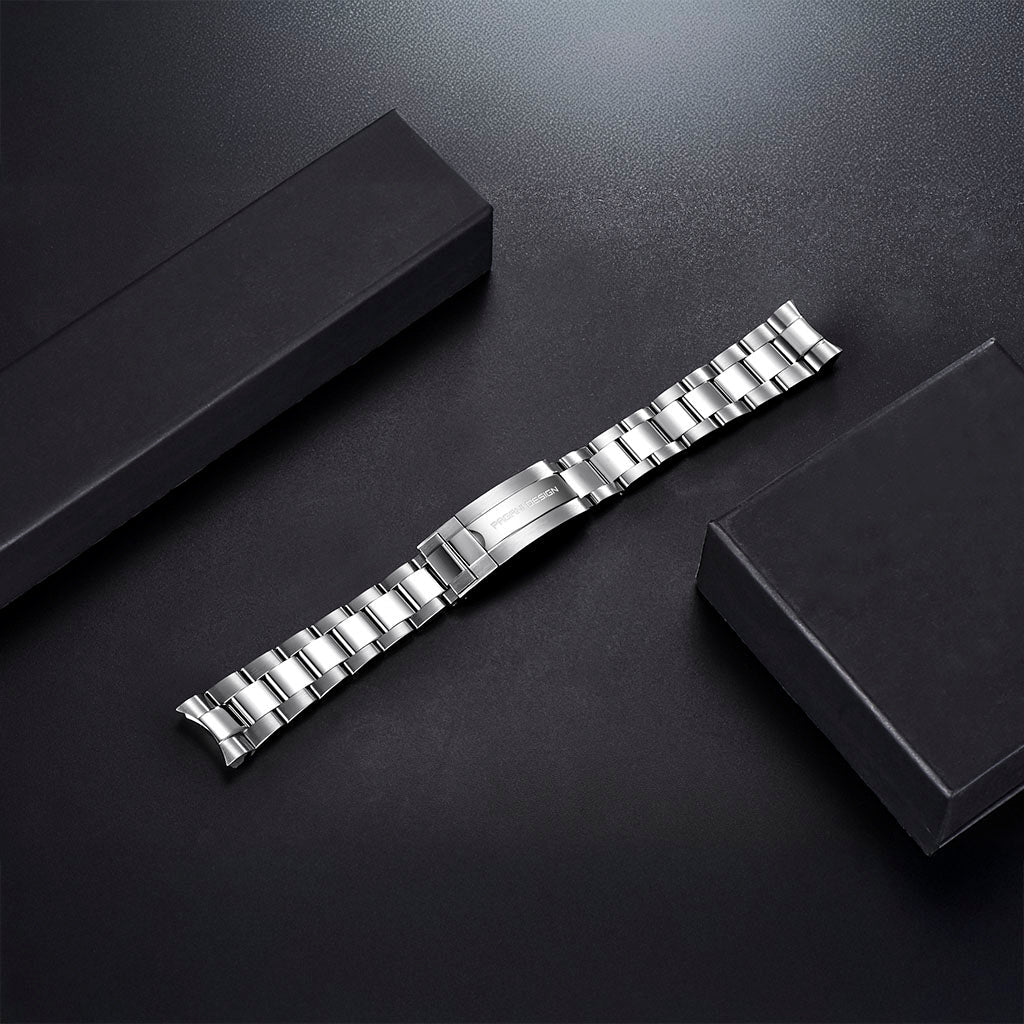 Pagani Design 20mm x 220mm Stainless Steel 316L Watch Strap