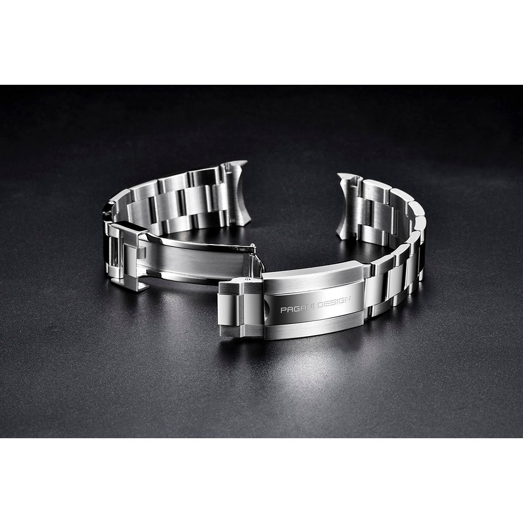 Pagani Design 20mm x 220mm Stainless Steel 316L Watch Strap