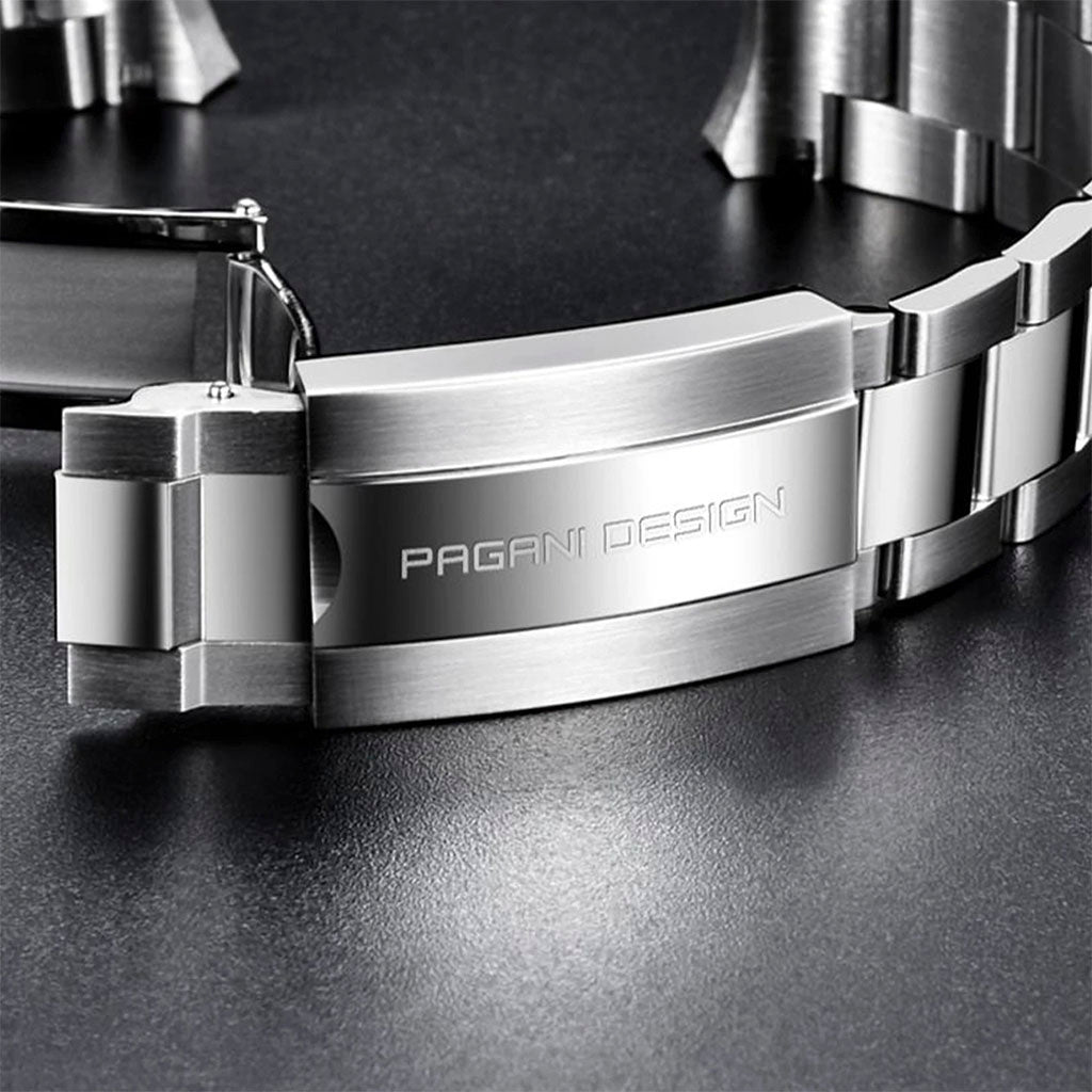 Pagani Design 20mm x 220mm Stainless Steel 316L Watch Strap