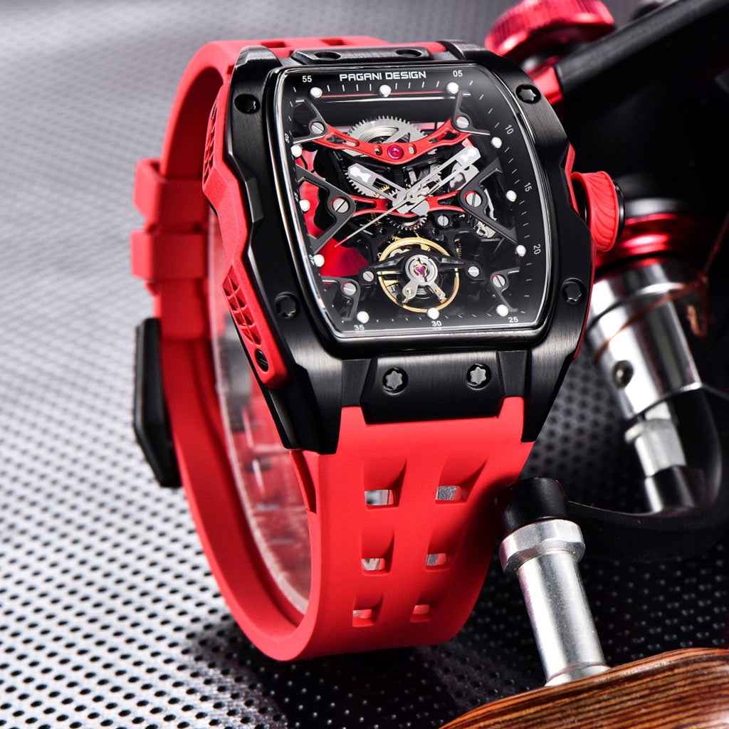 Pagani Design Birmingham in Vibrant Red