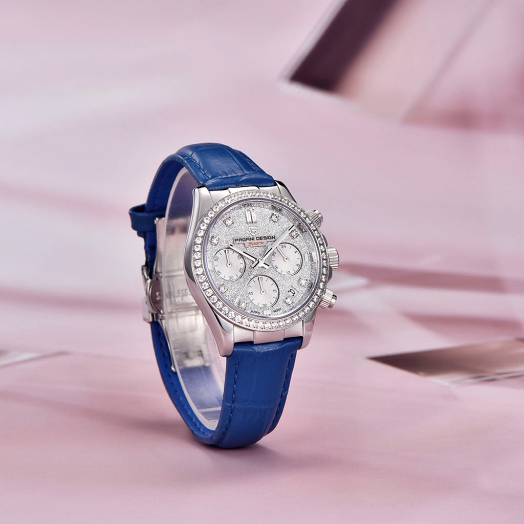 Pagani Design Daisy Blue Women's Watch