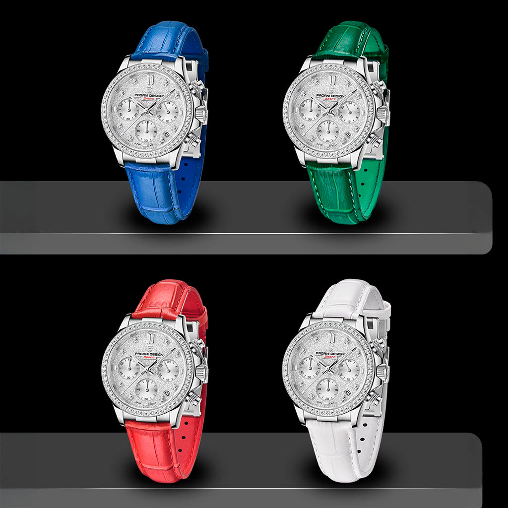 Pagani Design Daisy Green Women's Watch