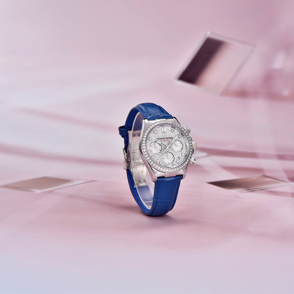 Pagani Design Daisy Blue Women's Watch