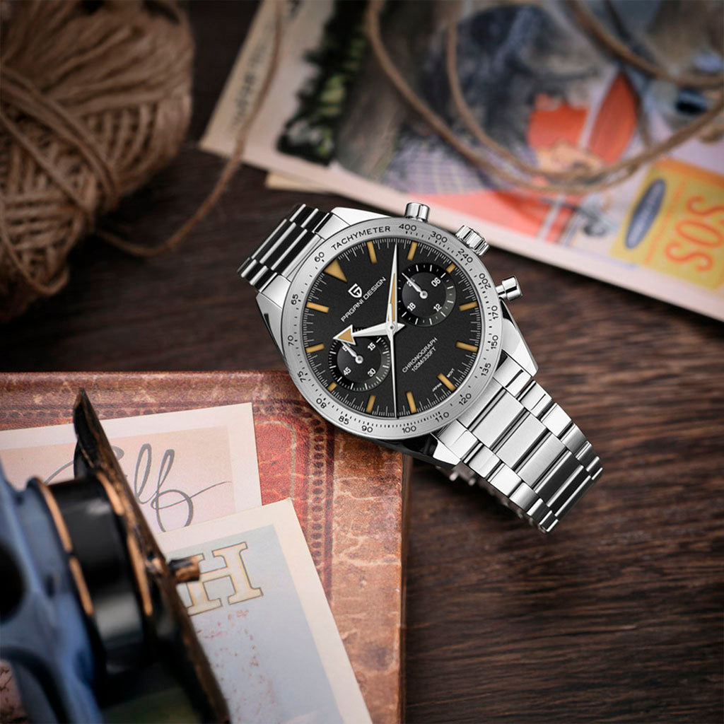 Pagani Design Black Drive Watch