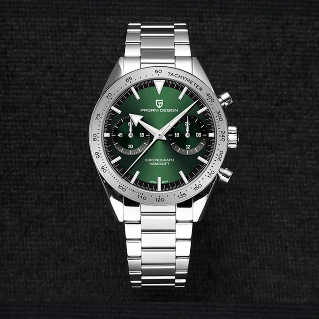 Pagani Design Green Drive Watch