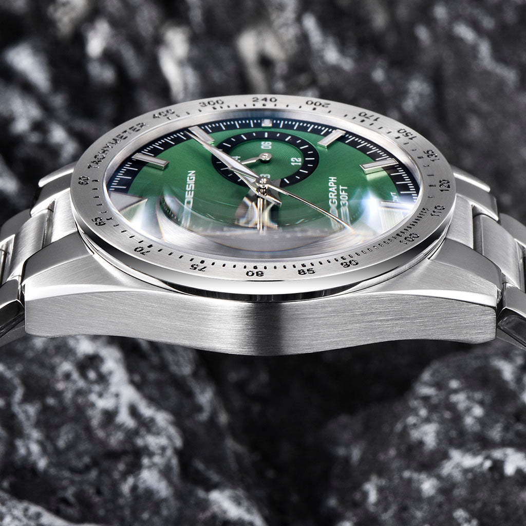 Pagani Design Green Drive Watch