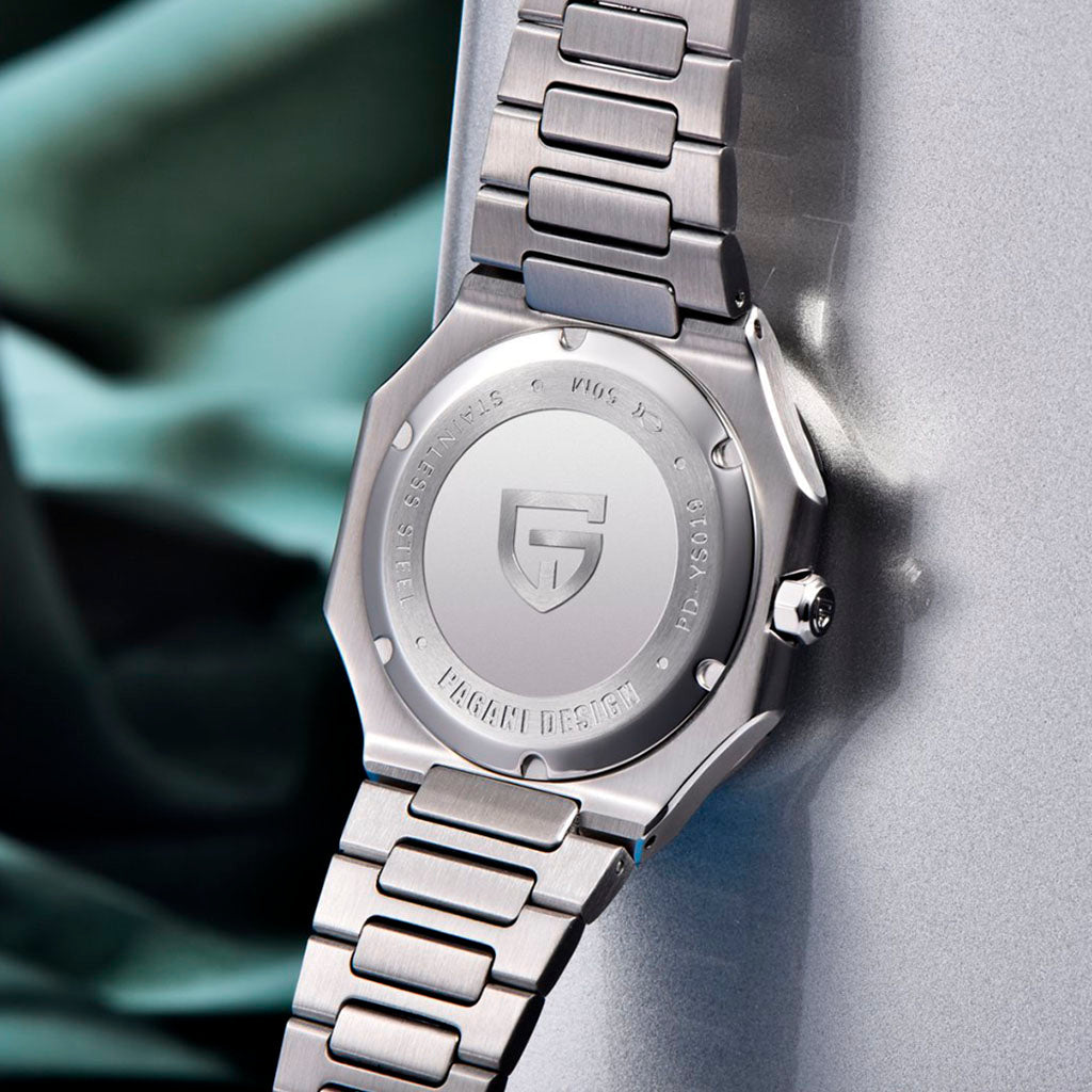 Pagani Design Blue Square Watch