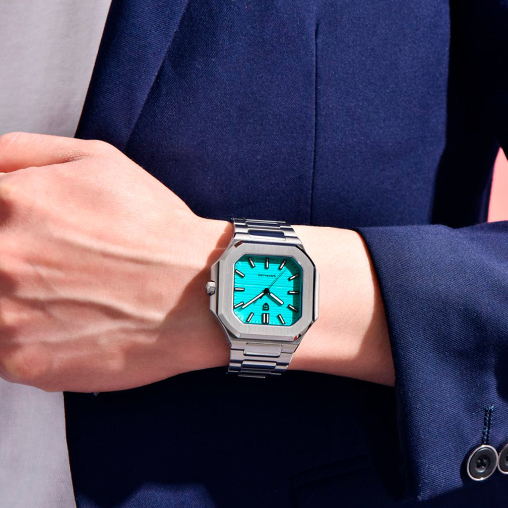 Pagani Design Turquoise Square Watch