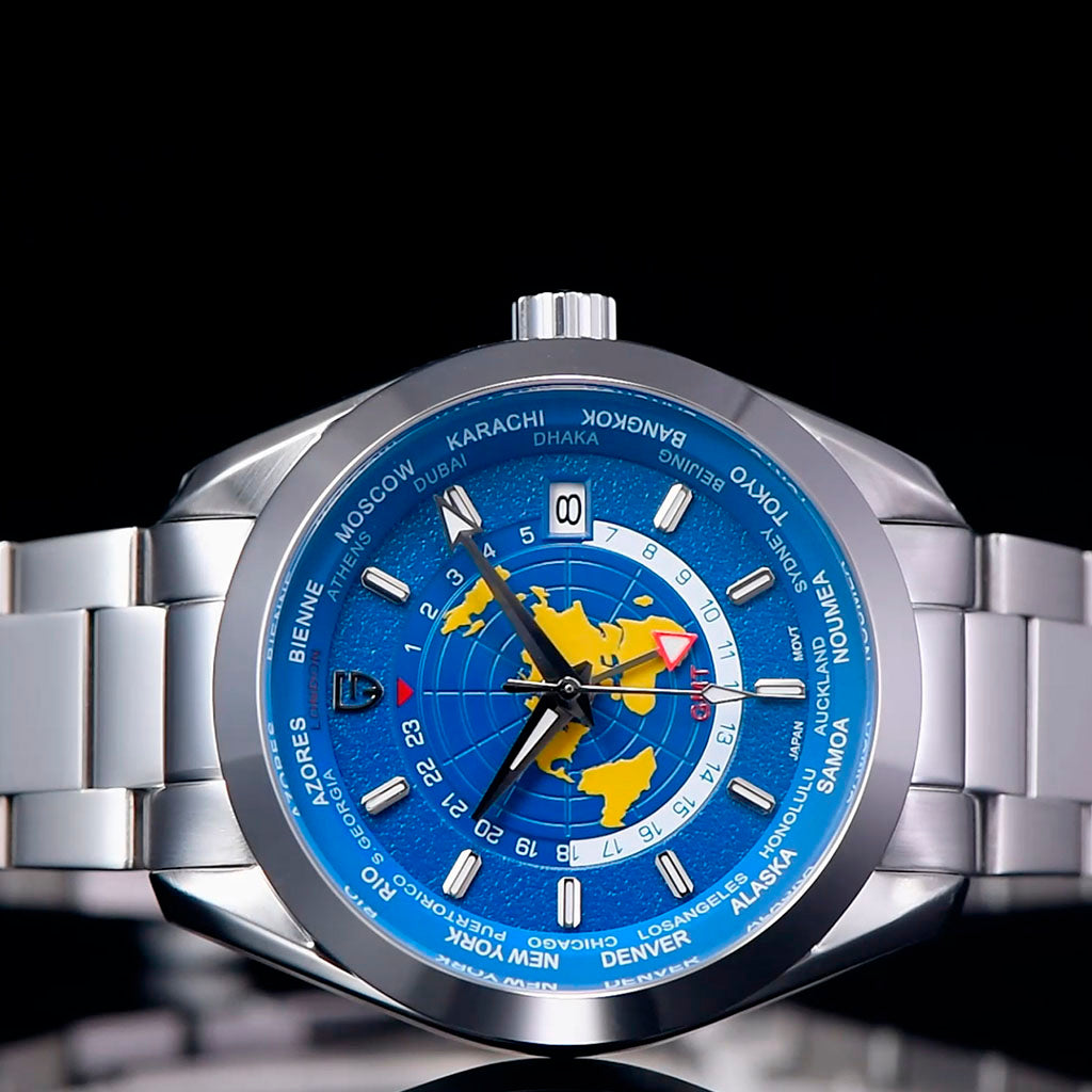 Pagani Design Blue Travel Watch