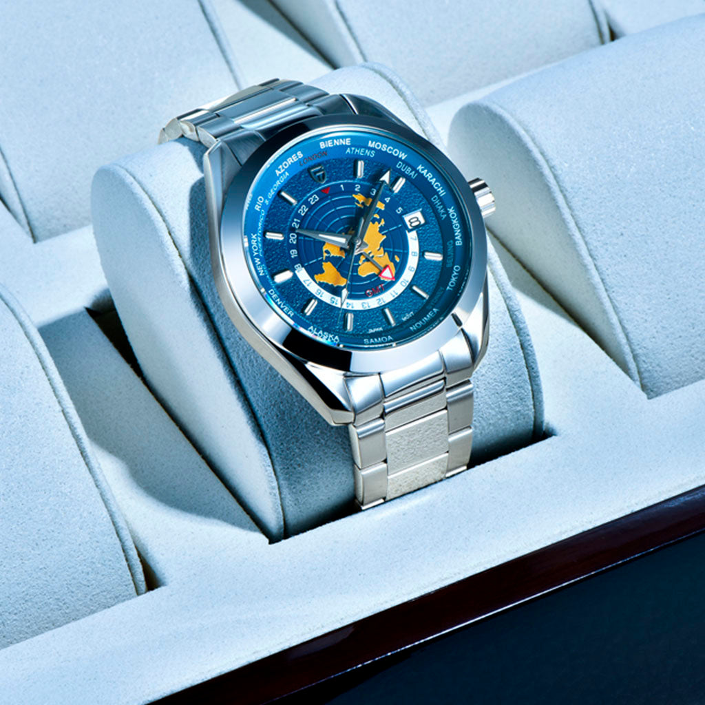 Pagani Design Blue Travel Watch