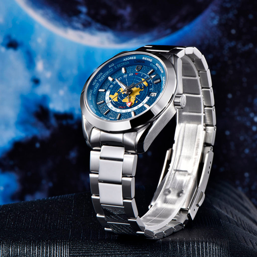 Pagani Design Blue Travel Watch