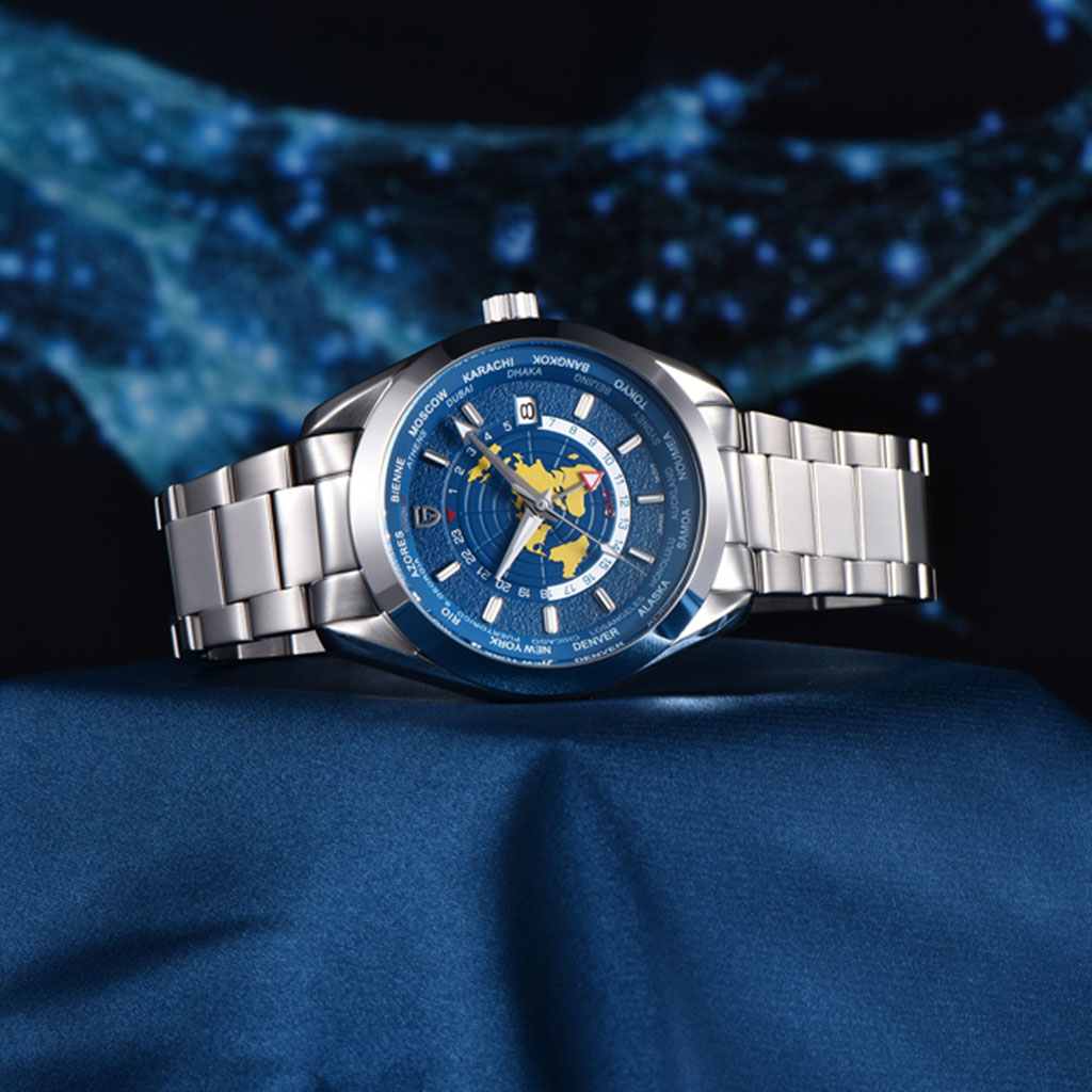 Pagani Design Blue Travel Watch