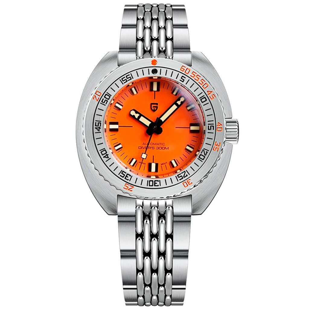 Pagani Design Orange Turtle Watch